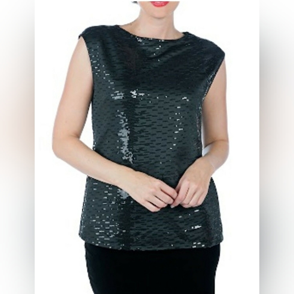 NWOT Guillaume sequin top